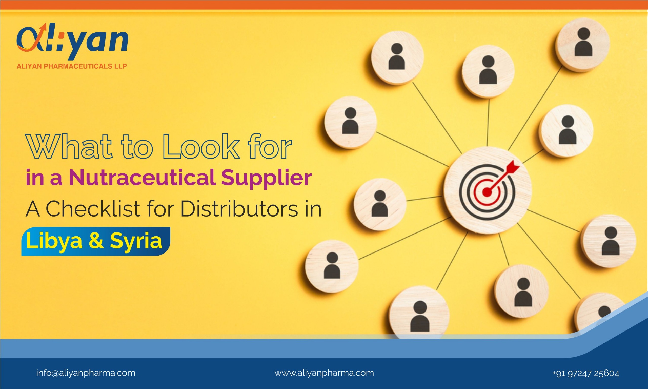 What to Look for in a Nutraceutical Supplier- A Checklist for Distributors in Libya & Syria