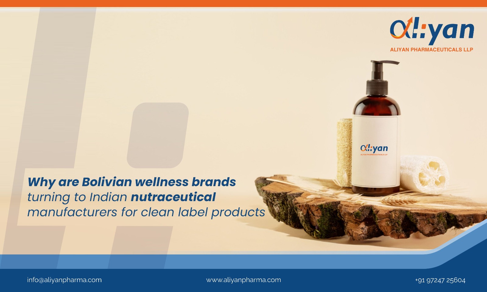 Why are Bolivian wellness brands turning to Indian nutraceutical manufacturers for clean-label products?