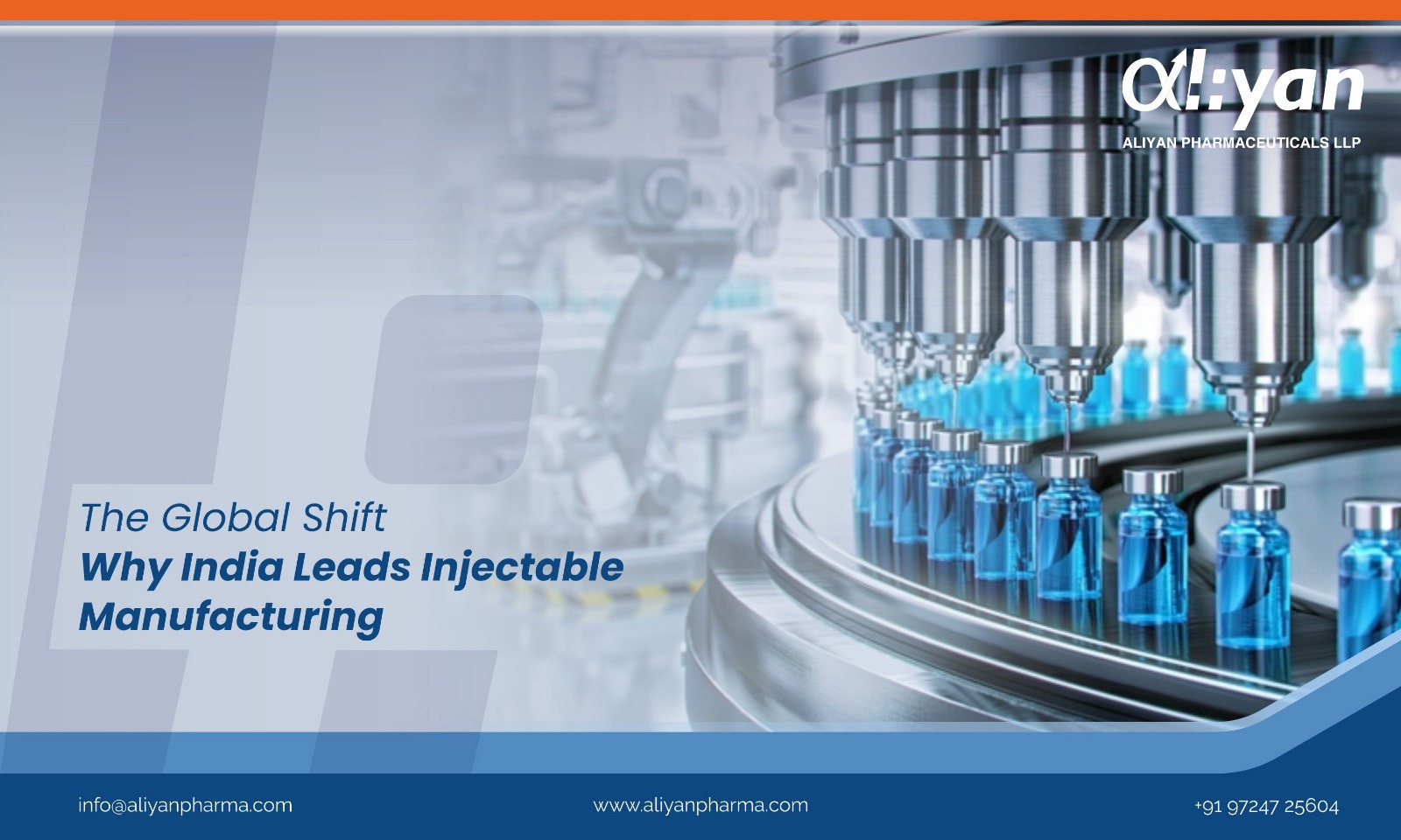 The Global Shift Why India Leads Injectable Manufacturing
