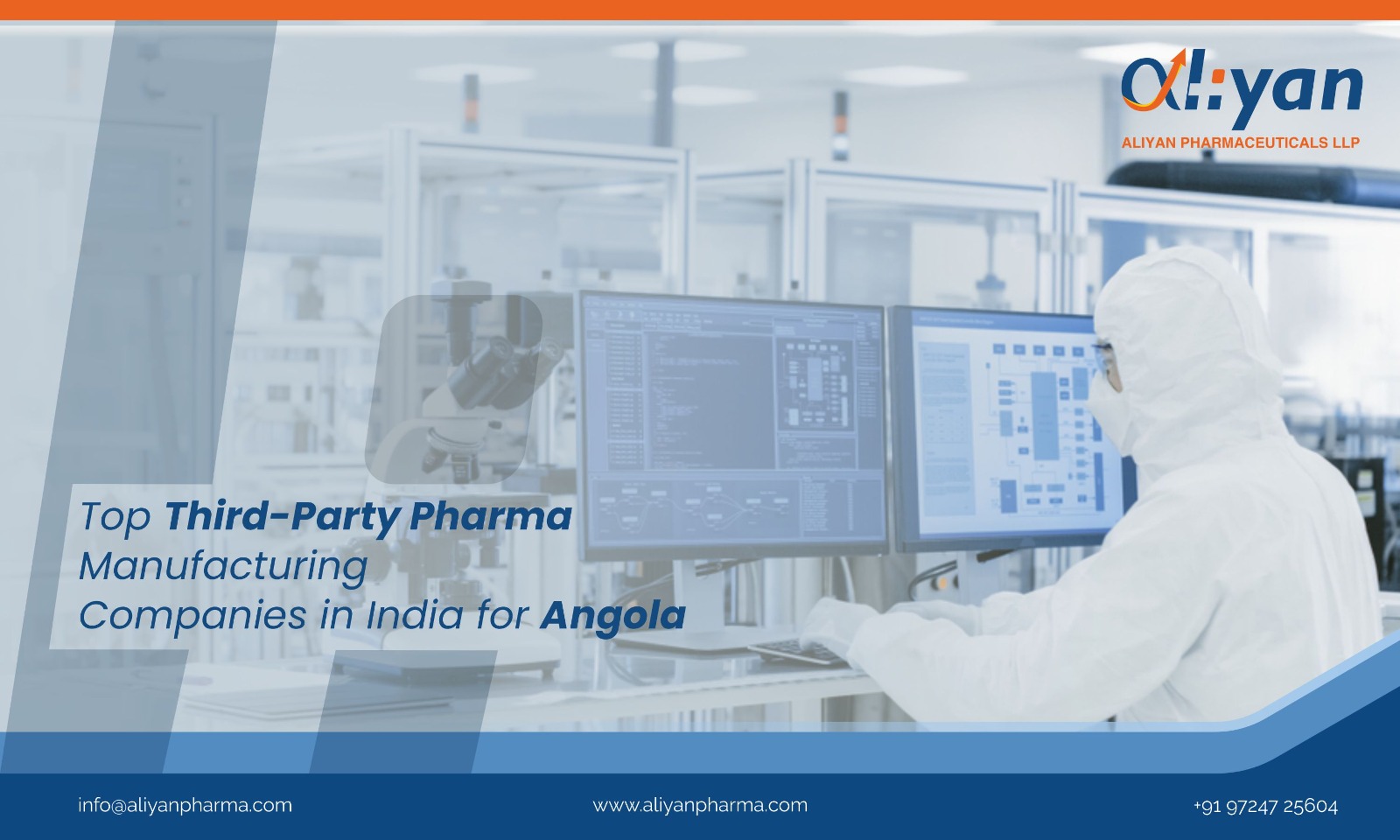 Top Third-Party Pharma Manufacturing Companies in India for Angola