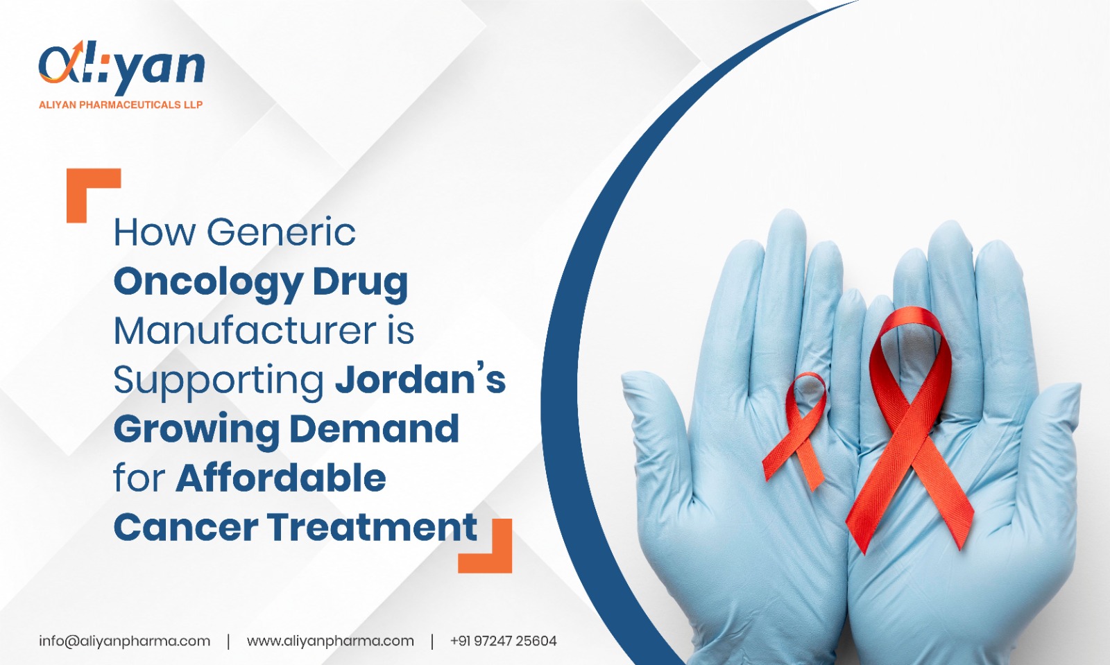 How Generic Oncology Drug Manufacturer is Supporting Jordan’s Growing Demand for Affordable Cancer Treatment