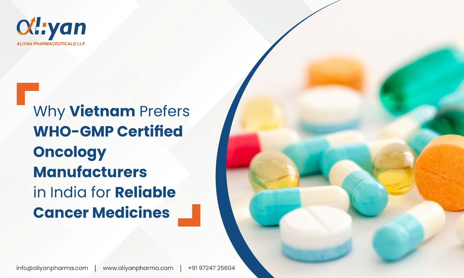 Why Vietnam Prefers WHO-GMP Certified Oncology Manufacturers in India for Reliable Cancer Medicines