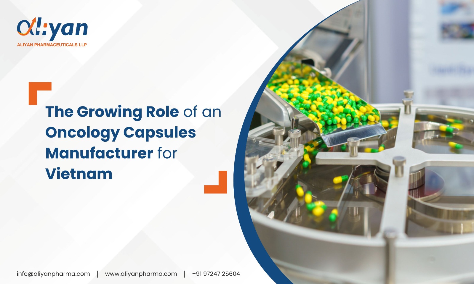 The Growing Role of an Oncology Capsules Manufacturer for Vietnam