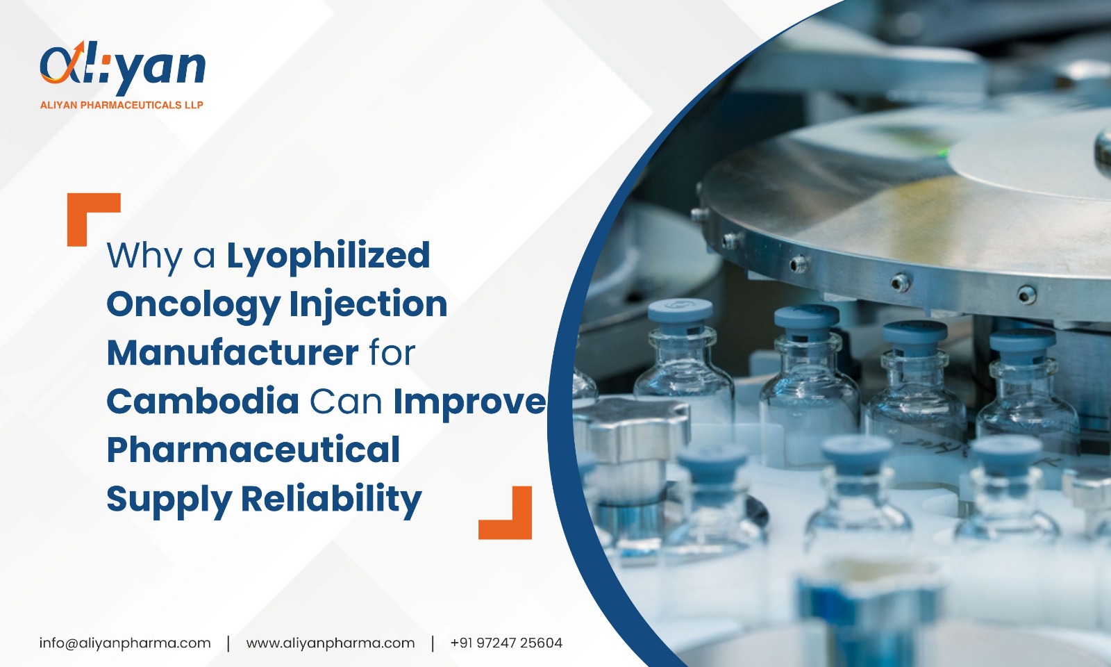 Why a Lyophilized Oncology Injection Manufacturer for Cambodia Can Improve Pharmaceutical Supply Reliability